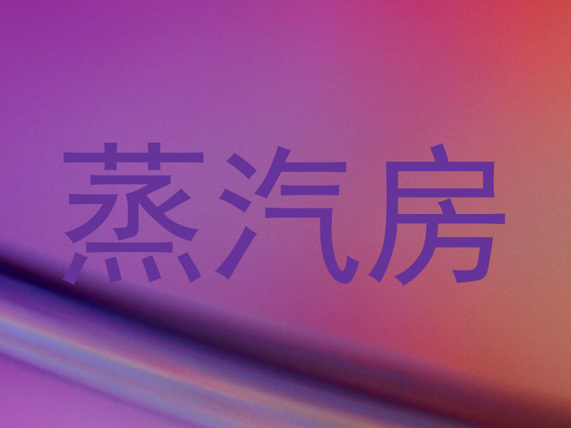 蒸汽房