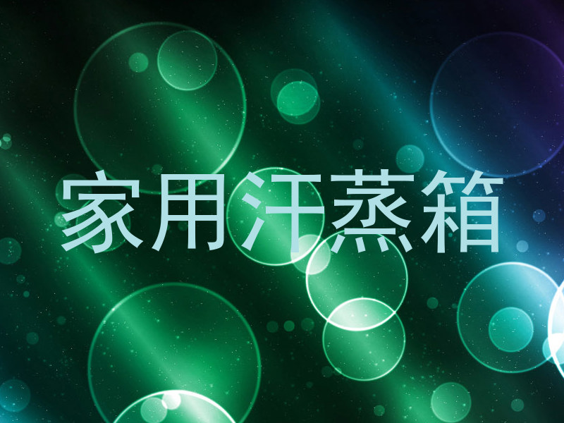 家用汗蒸箱