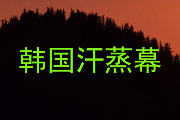 韩国汗蒸幕