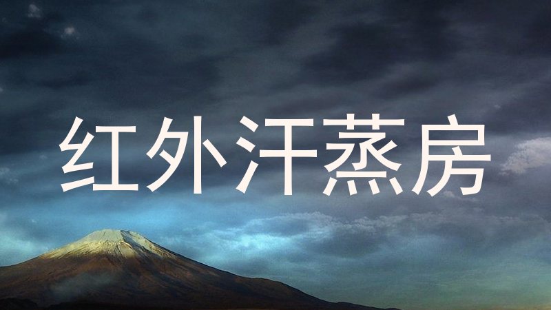 红外汗蒸房
