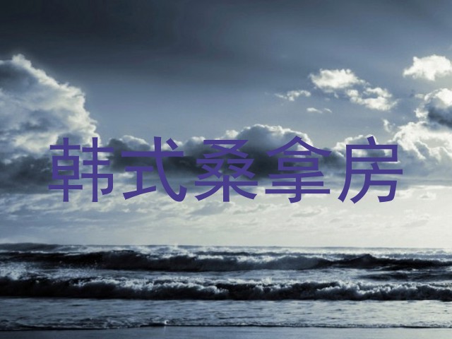 韩式桑拿房