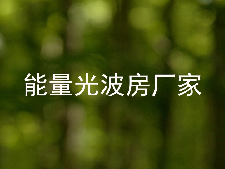 能量光波房厂家