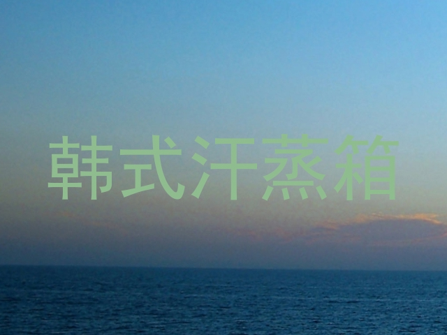 韩式汗蒸箱