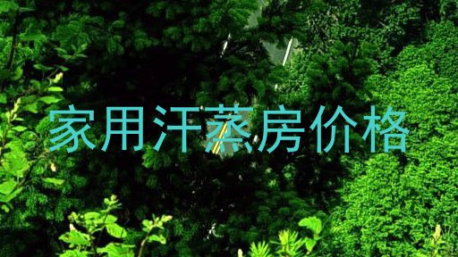 家用汗蒸房价格