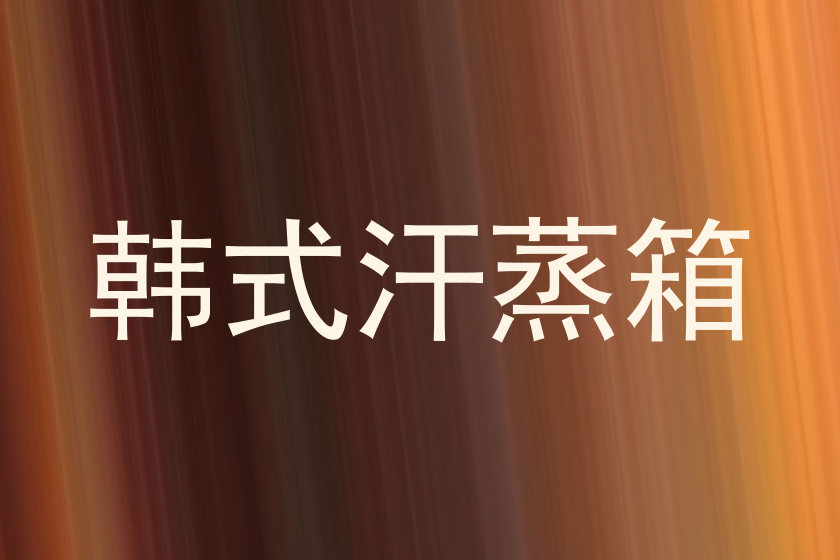 韩式汗蒸箱