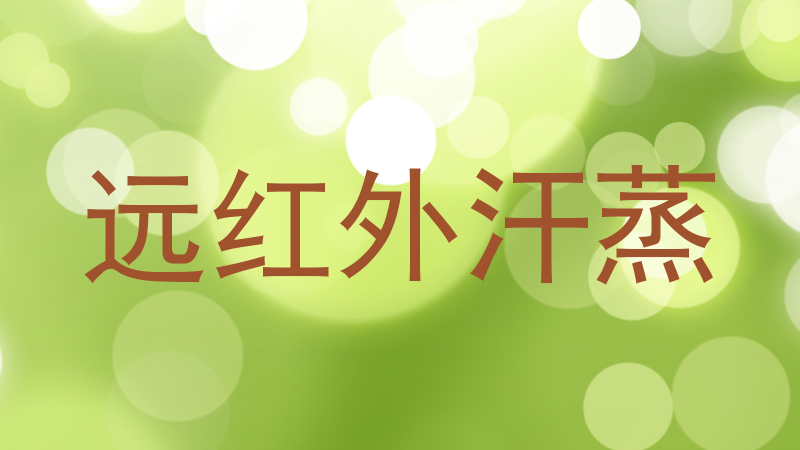 远红外汗蒸