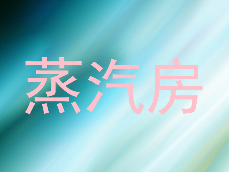 蒸汽房