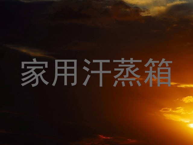 家用汗蒸箱