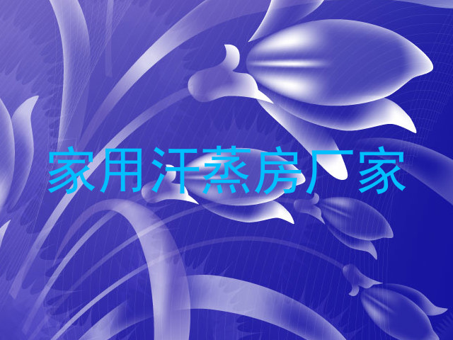 家用汗蒸房厂家