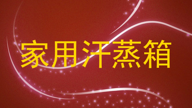 家用汗蒸箱