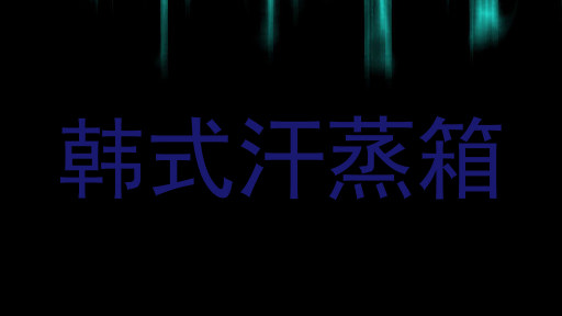 韩式汗蒸箱