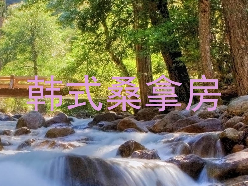 韩式桑拿房