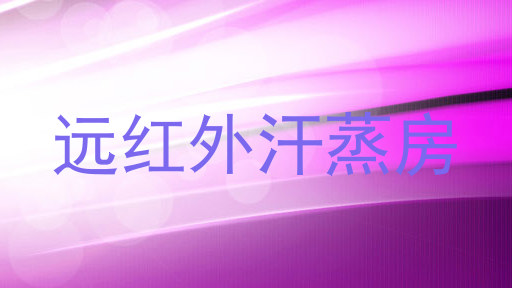 远红外汗蒸房