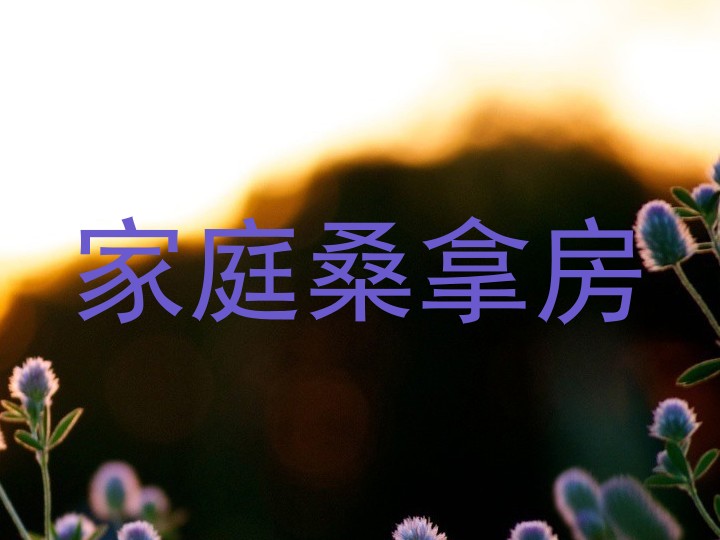 家庭桑拿房