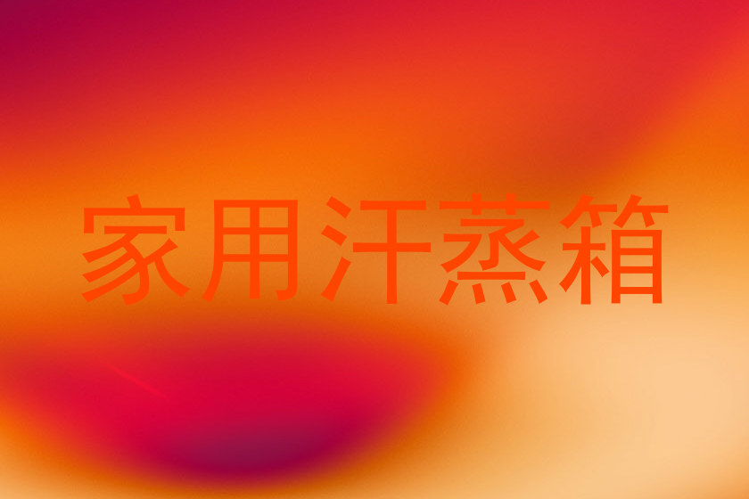 家用汗蒸箱