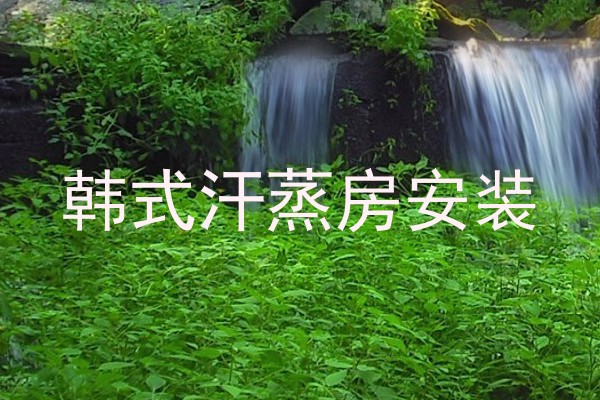 韩式汗蒸房安装