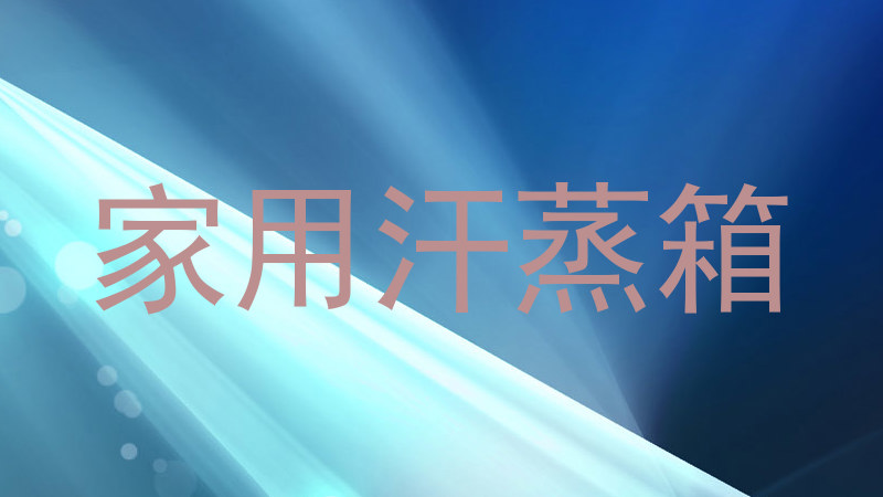 家用汗蒸箱