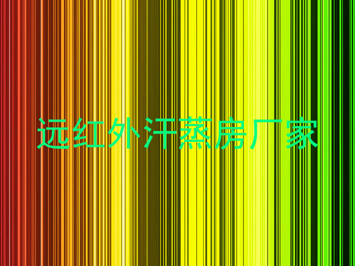 远红外汗蒸房厂家