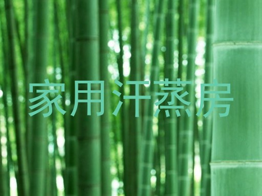 家用汗蒸房
