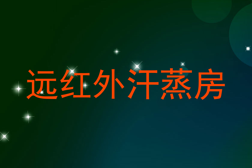 远红外汗蒸房