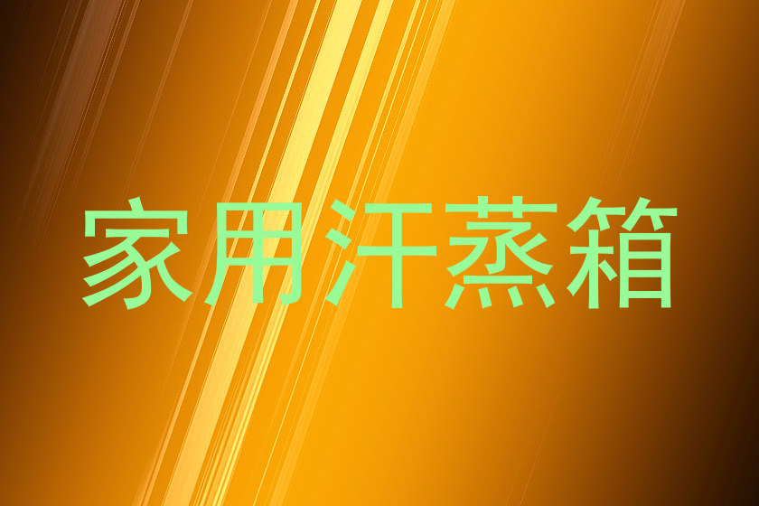 家用汗蒸箱