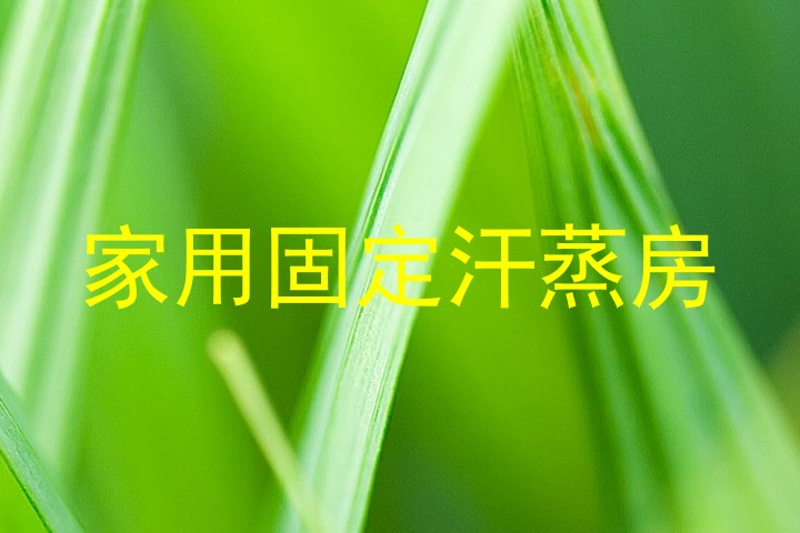 家用固定汗蒸房