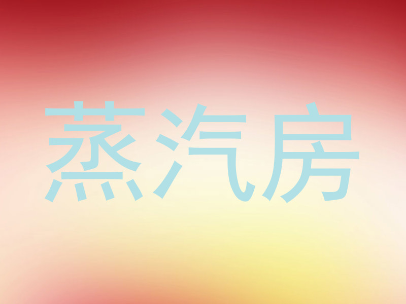 蒸汽房