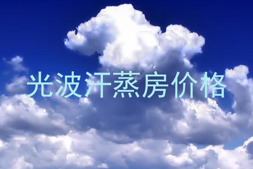 光波汗蒸房价格