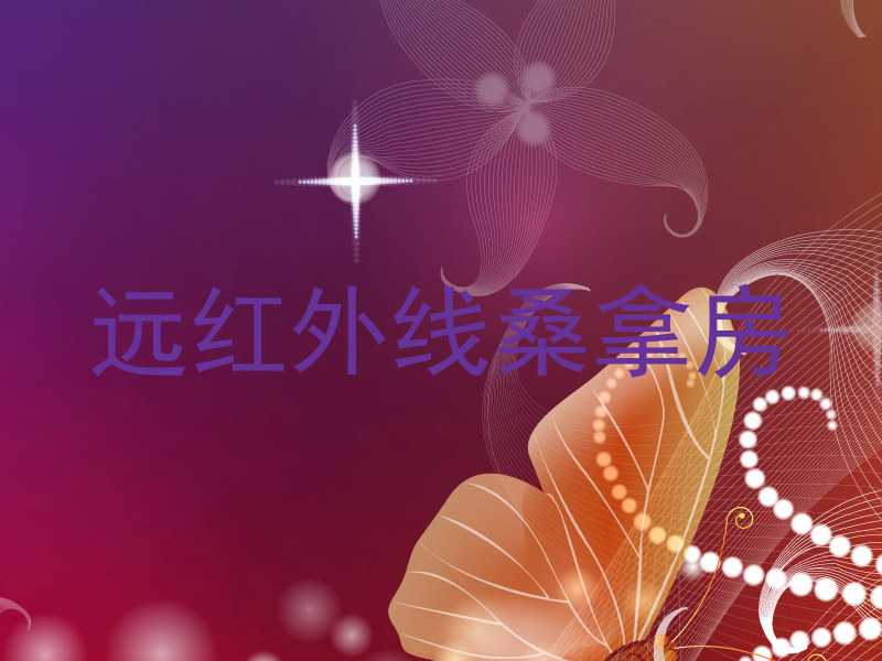 远红外线桑拿房