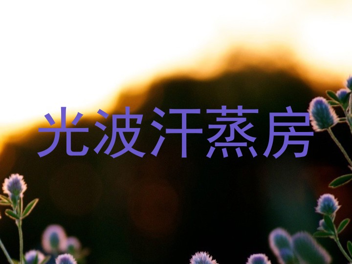 光波汗蒸房