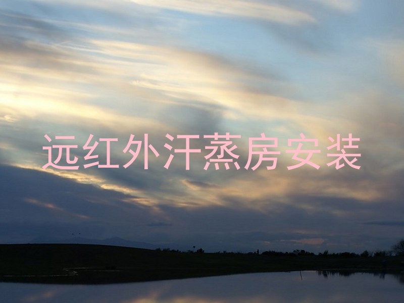 远红外汗蒸房安装