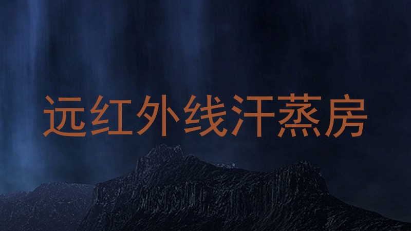远红外线汗蒸房