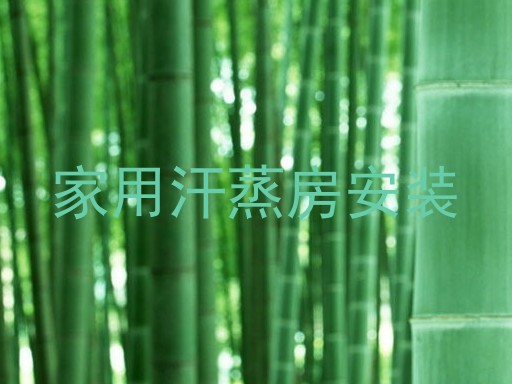 家用汗蒸房安装