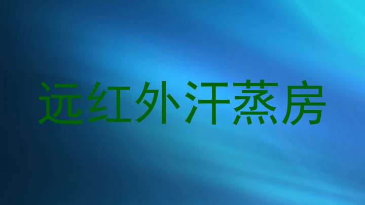远红外汗蒸房