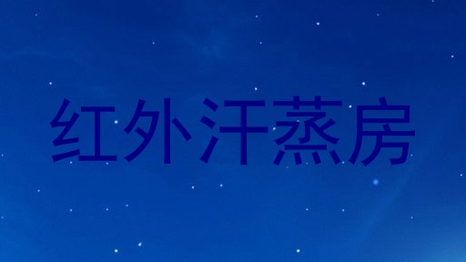 红外汗蒸房