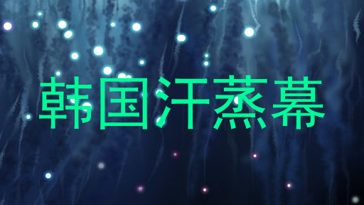 韩国汗蒸幕