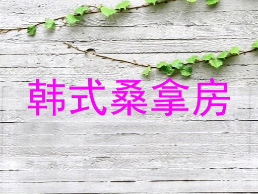 韩式桑拿房