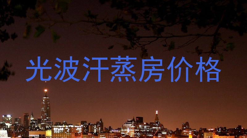 光波汗蒸房价格