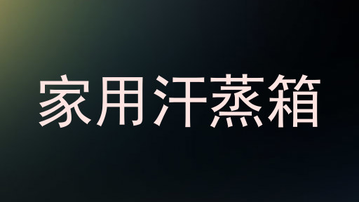 家用汗蒸箱