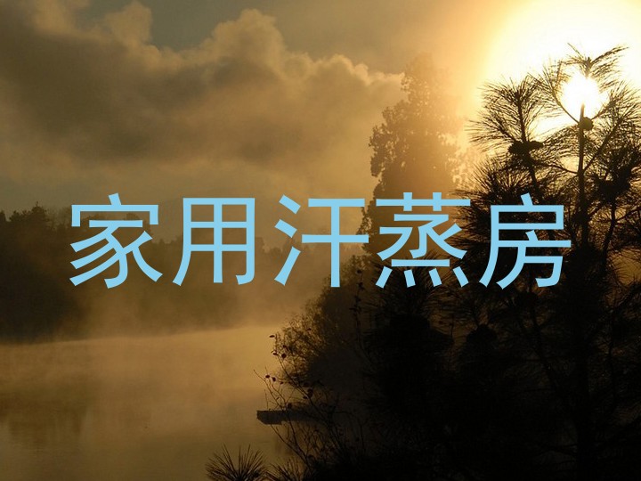 家用汗蒸房