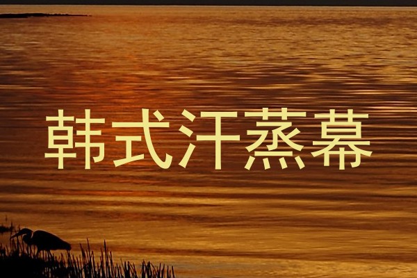 韩式汗蒸幕