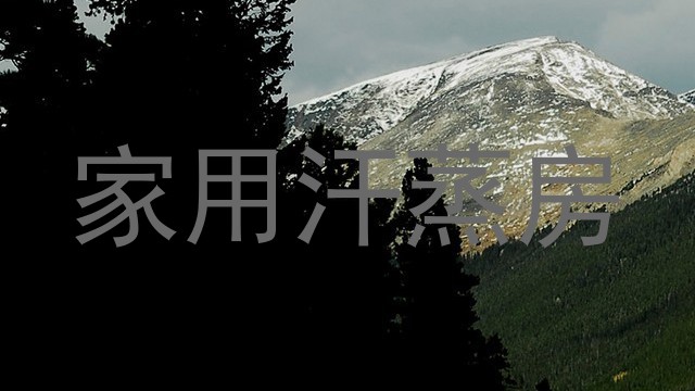 家用汗蒸房