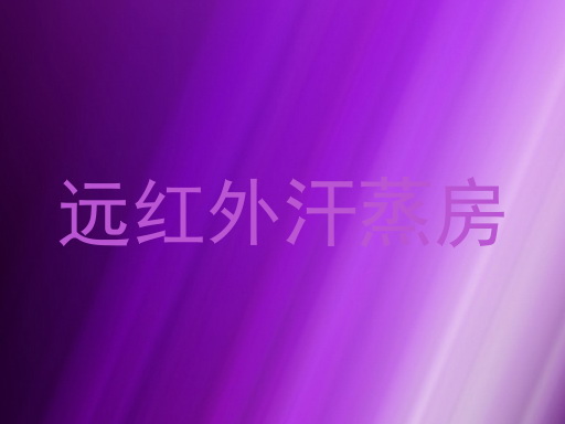 远红外汗蒸房