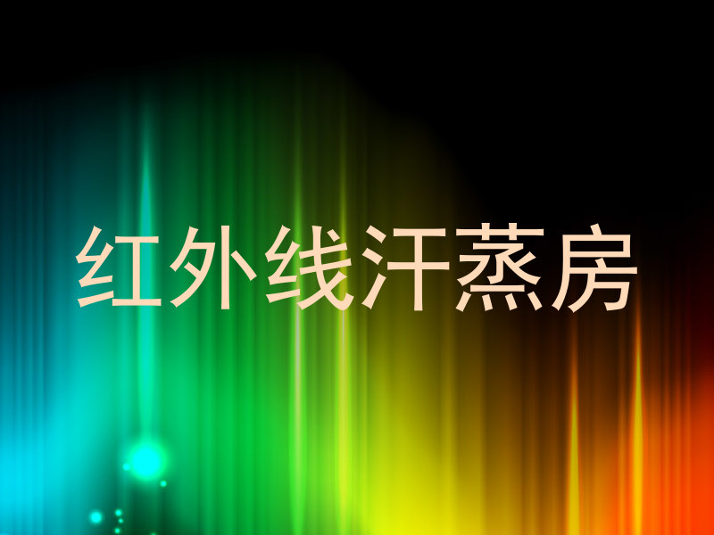 红外线汗蒸房