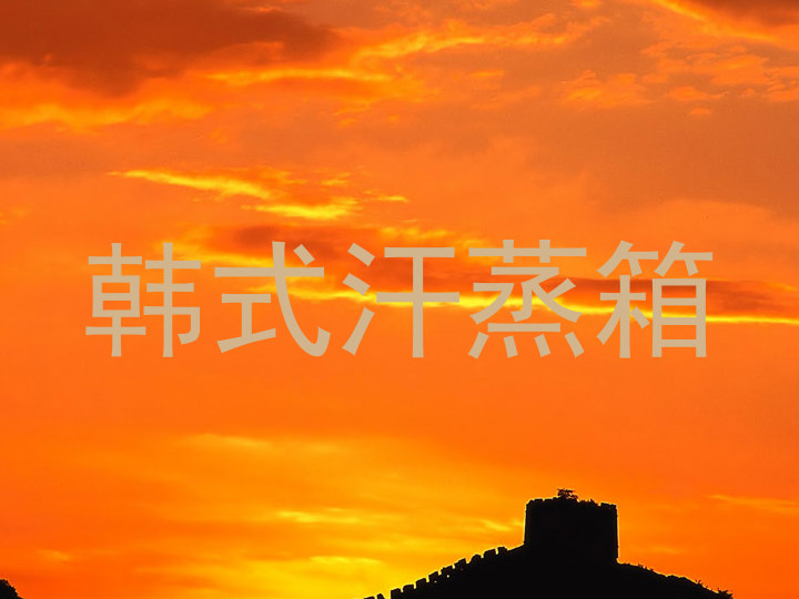 韩式汗蒸箱
