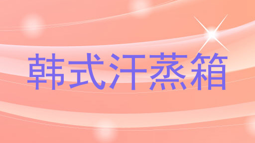 韩式汗蒸箱