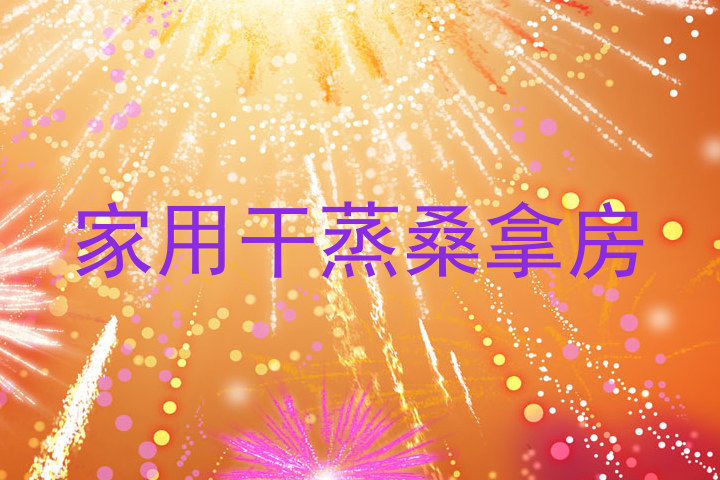 家用干蒸桑拿房