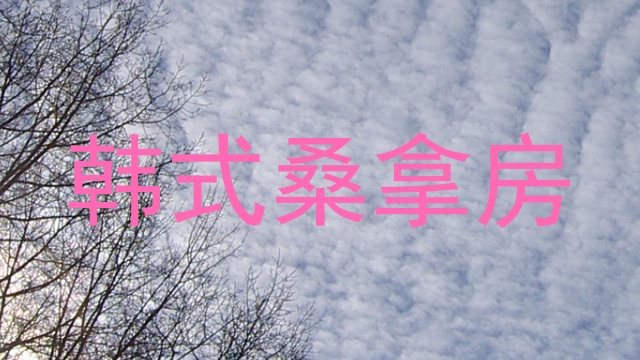 韩式桑拿房