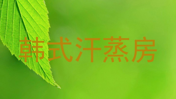 韩式汗蒸房