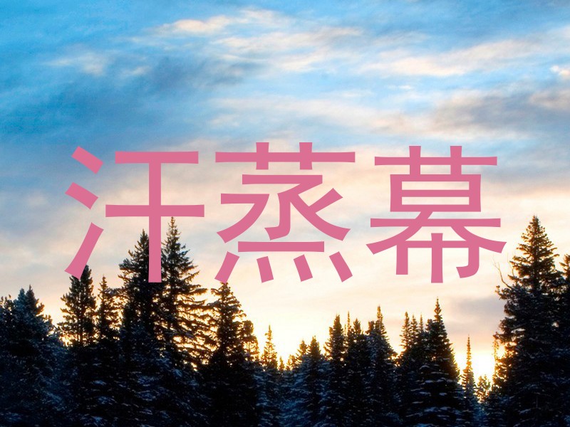 汗蒸幕